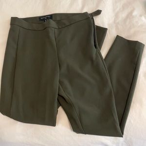High waisted olive Devon pants